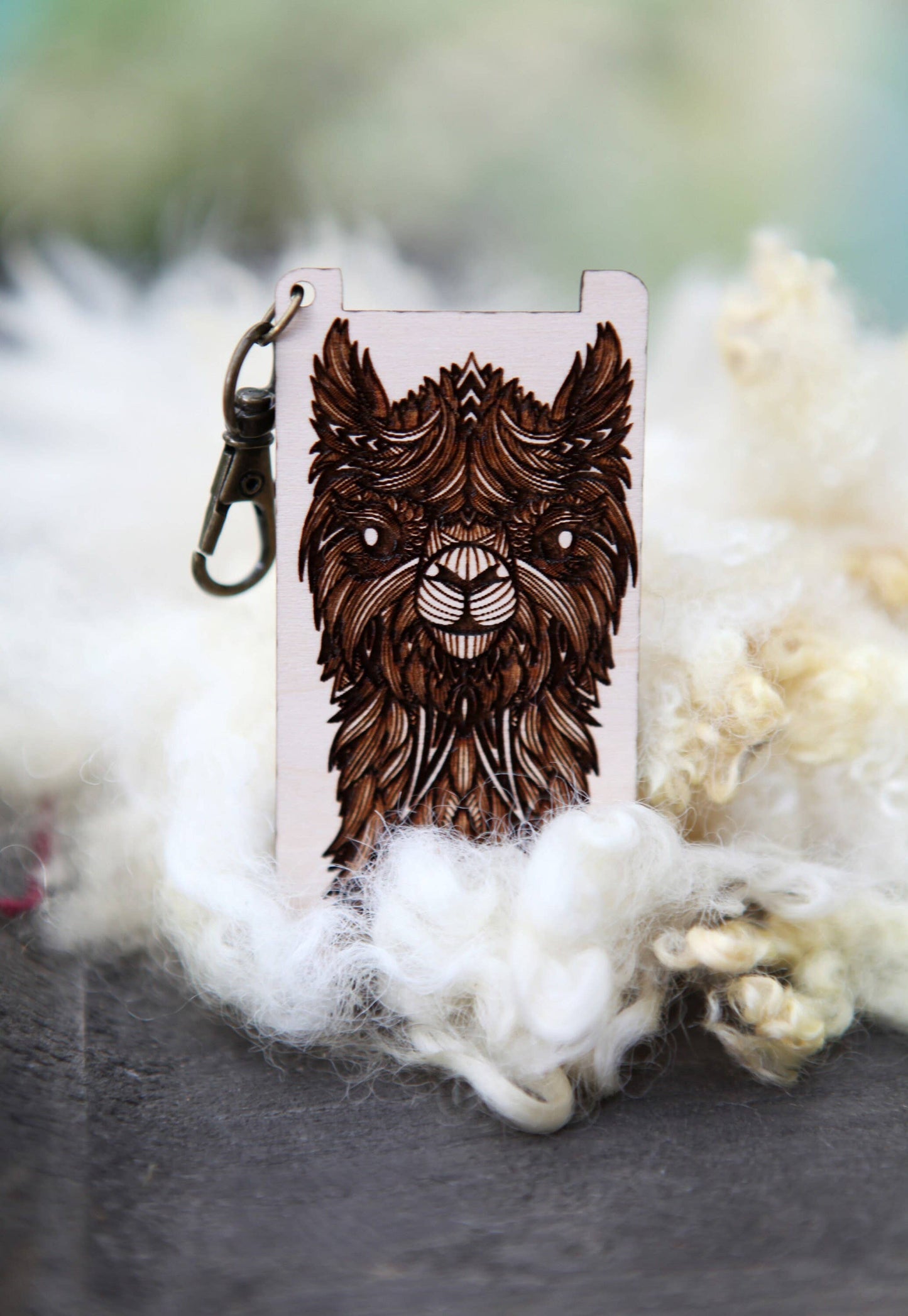 Alpaca Spinners Maple WPI Ruler for Yarn Gauge Control