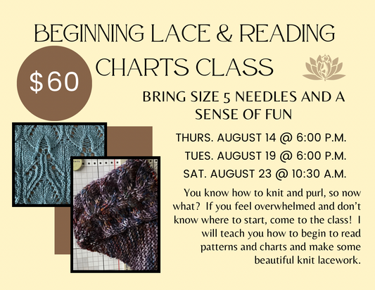 Beginning Lace and Chart Reading