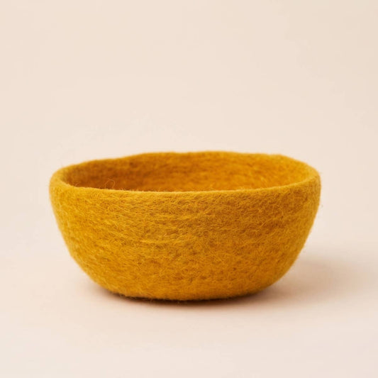 Radiant Felt Bowls | Wool Felt Bowls | Yarn Storage Bowls