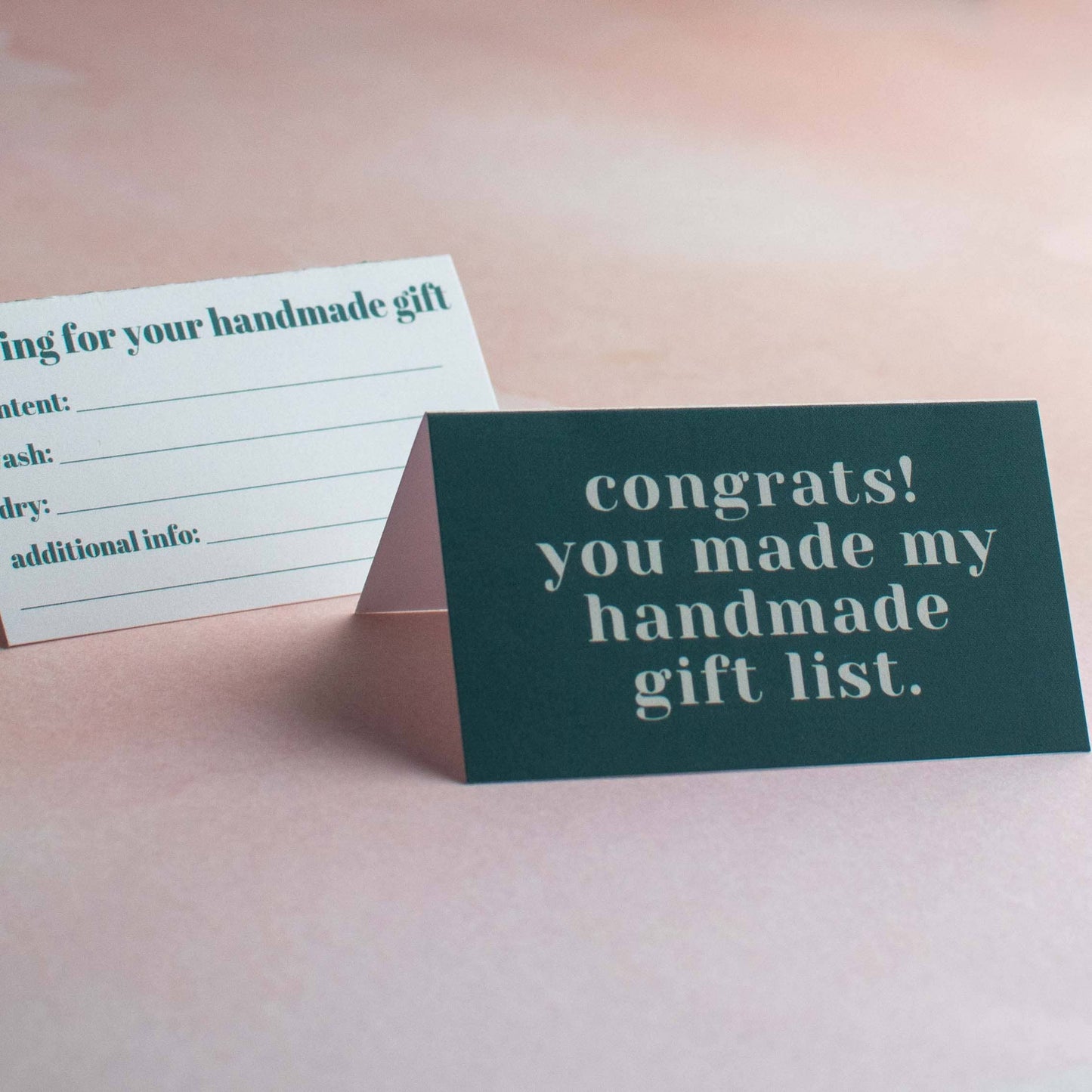 Binkwaffle - Care Instruction Cards