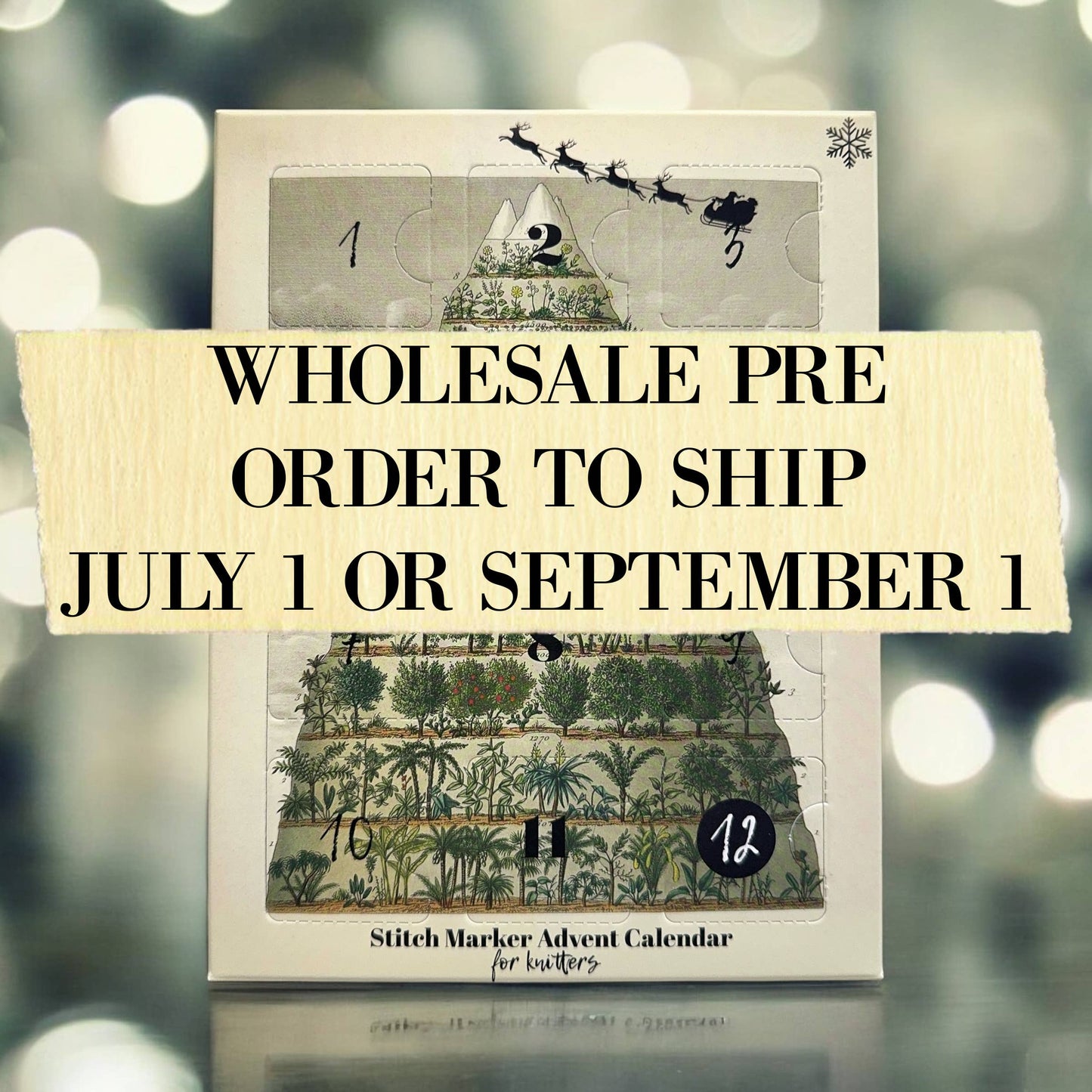 2025 Stitch Marker Advent Calendar