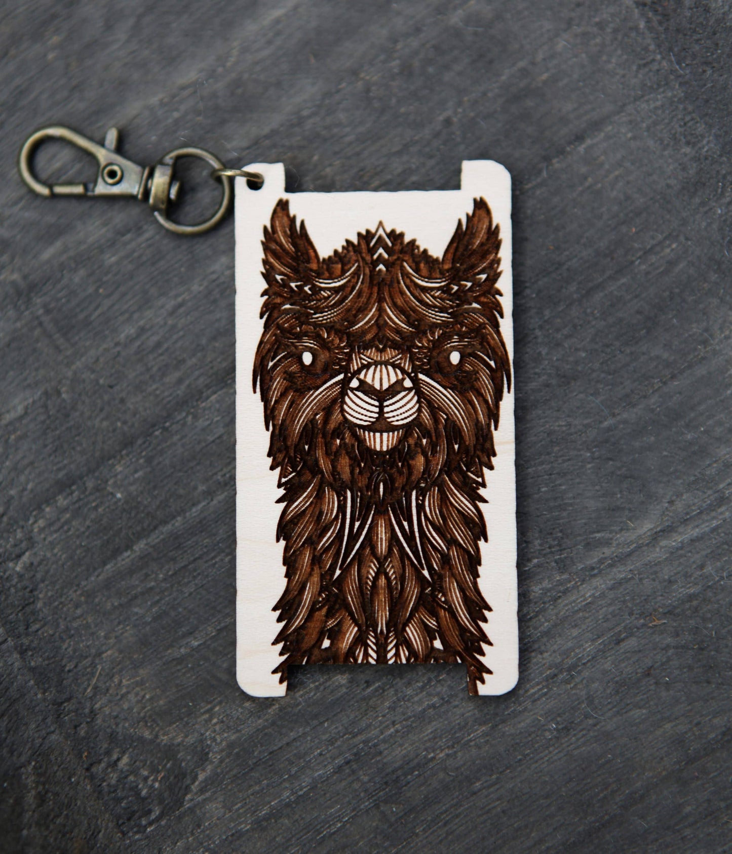 Alpaca Spinners Maple WPI Ruler for Yarn Gauge Control