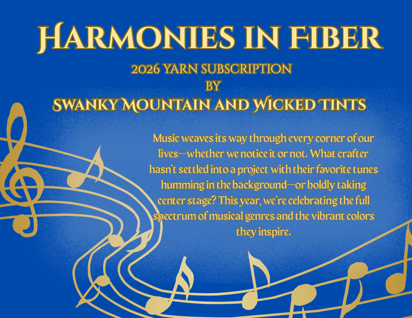 Harmonies in Fiber - 2026 Yarn Subscription