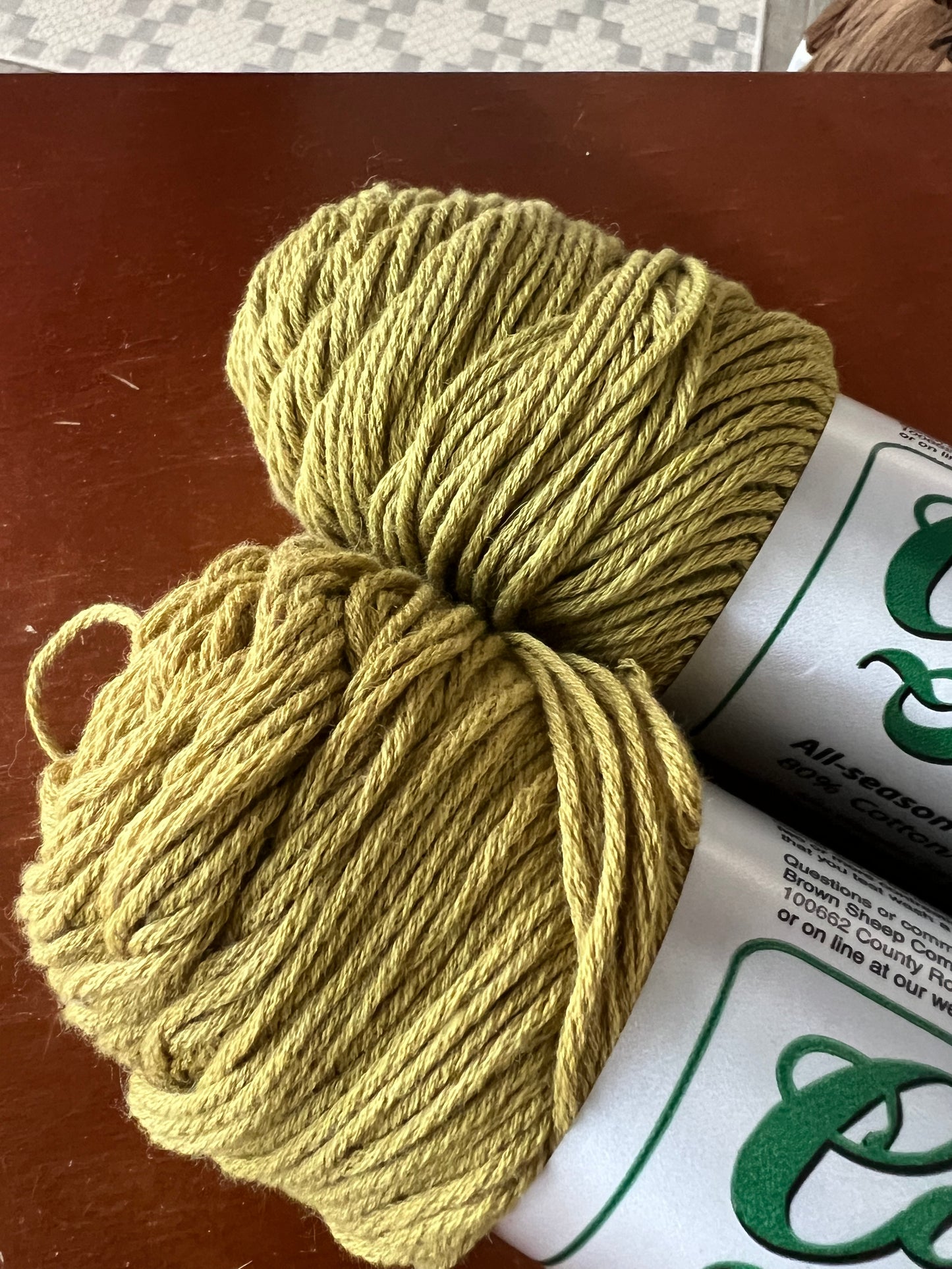 Brown Sheep Cotton Fleece