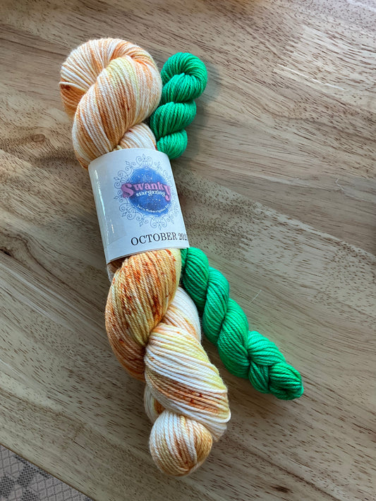 Swanky Stargazing Yarn from the 2025 subscription