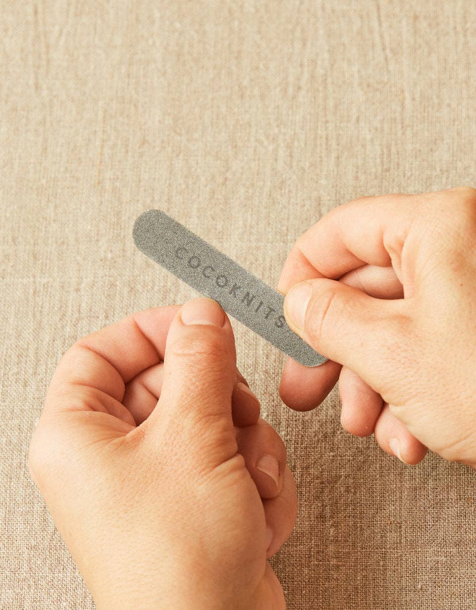 CocoKnits Emery Boards Nail File Bundle of 6