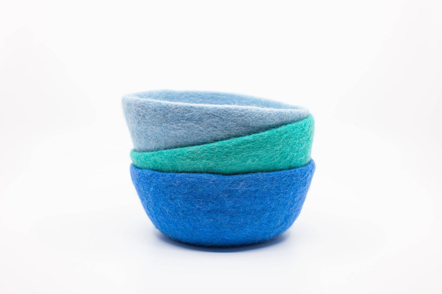 Felt Bowl Pastels-Small | Wool Felt Bowl | Catchall Bowls