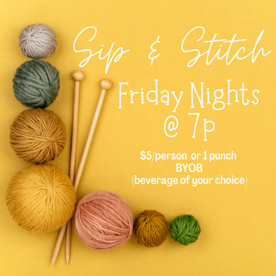 Sip & Stitch