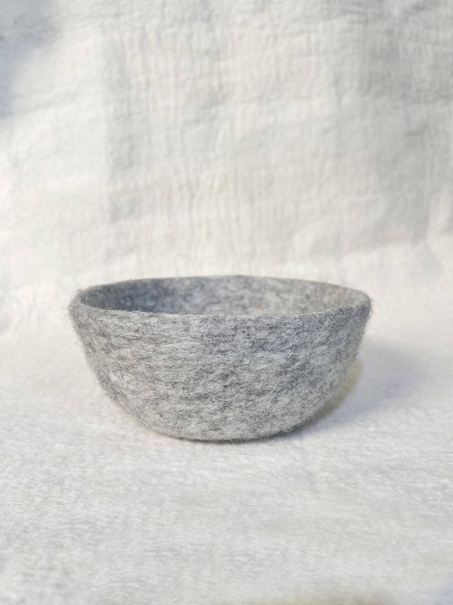 Felt Bowl Pastels-Small | Wool Felt Bowl | Catchall Bowls
