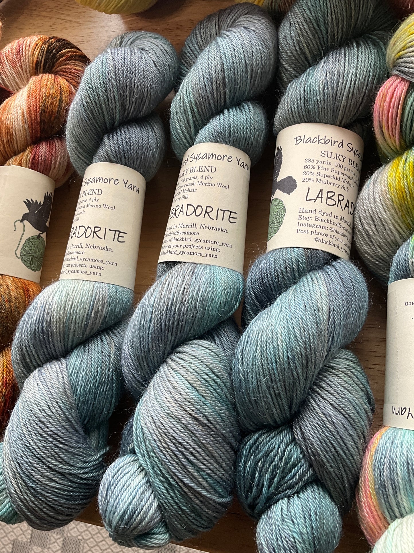 Blackbird Silky Blend Fingering