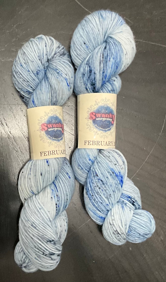 Swanky Stargazing Yarn from the 2025 subscription