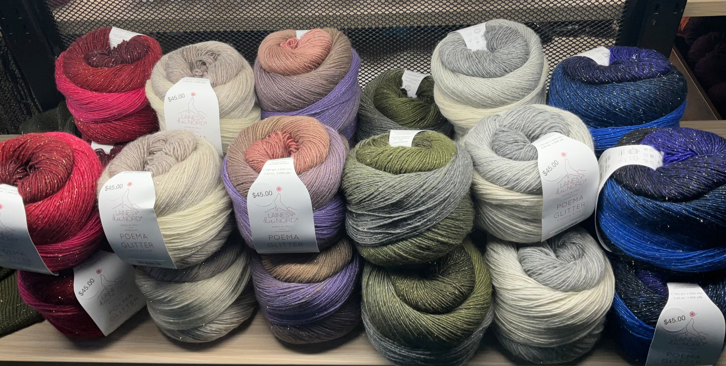 LAINES DU NORD Poema Glitter