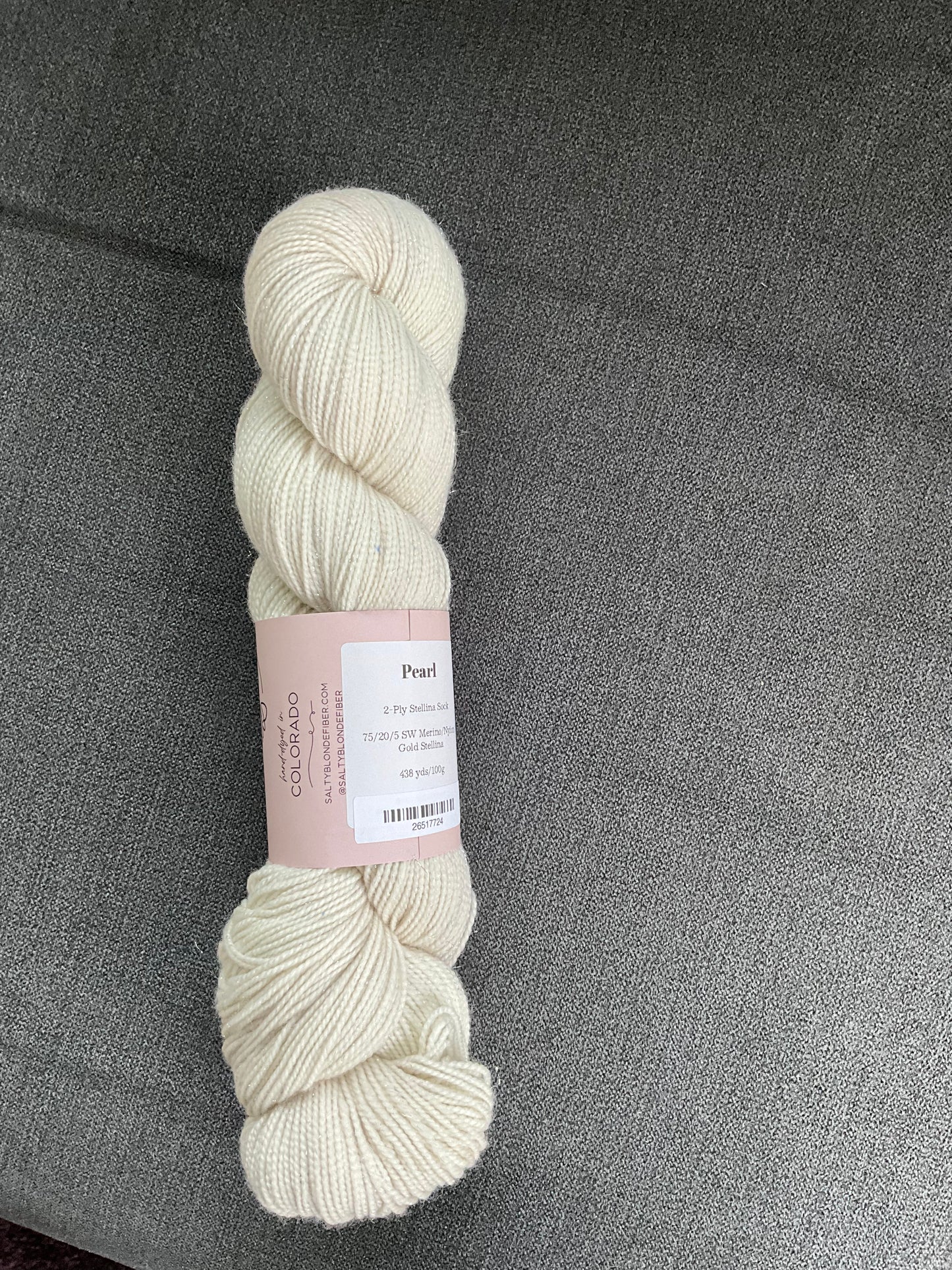 Salty Blond Fibers - Stellina Fingering