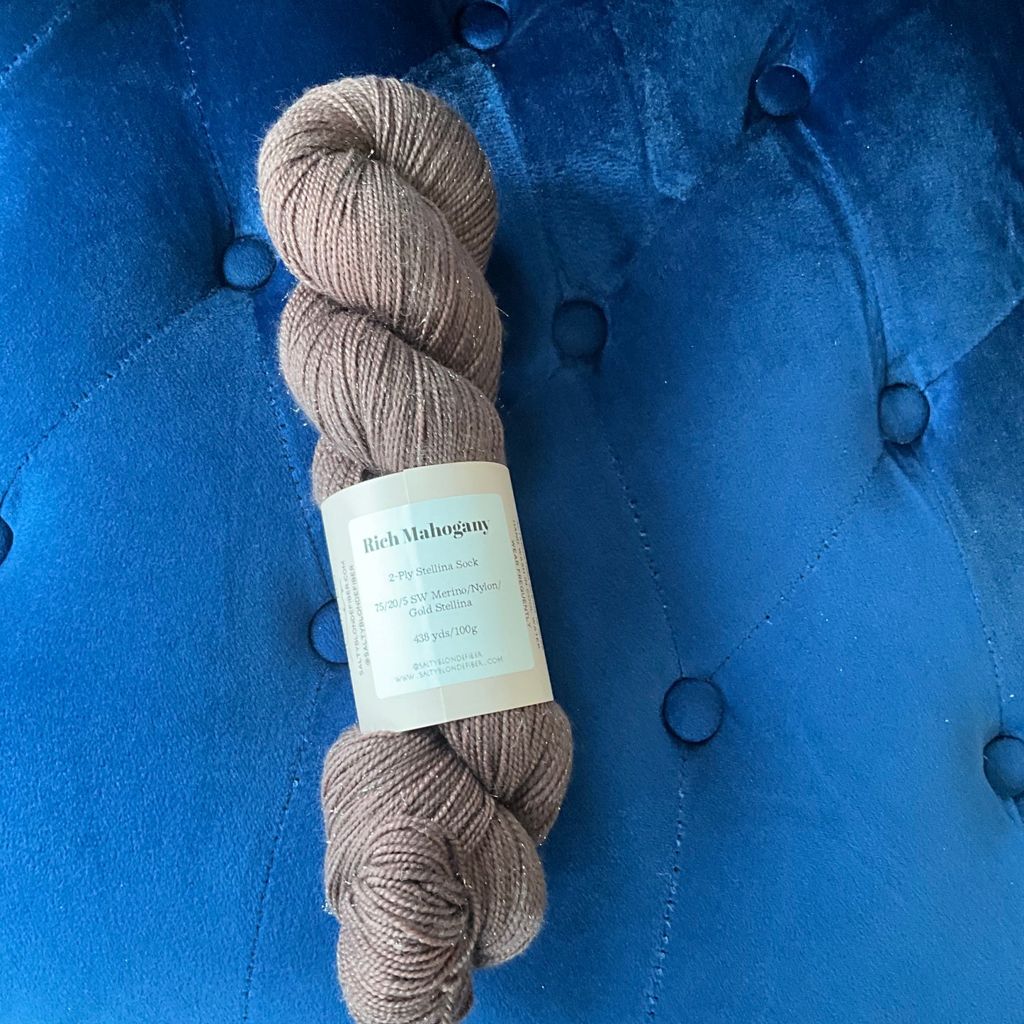 Salty Blond Fibers - Stellina Fingering