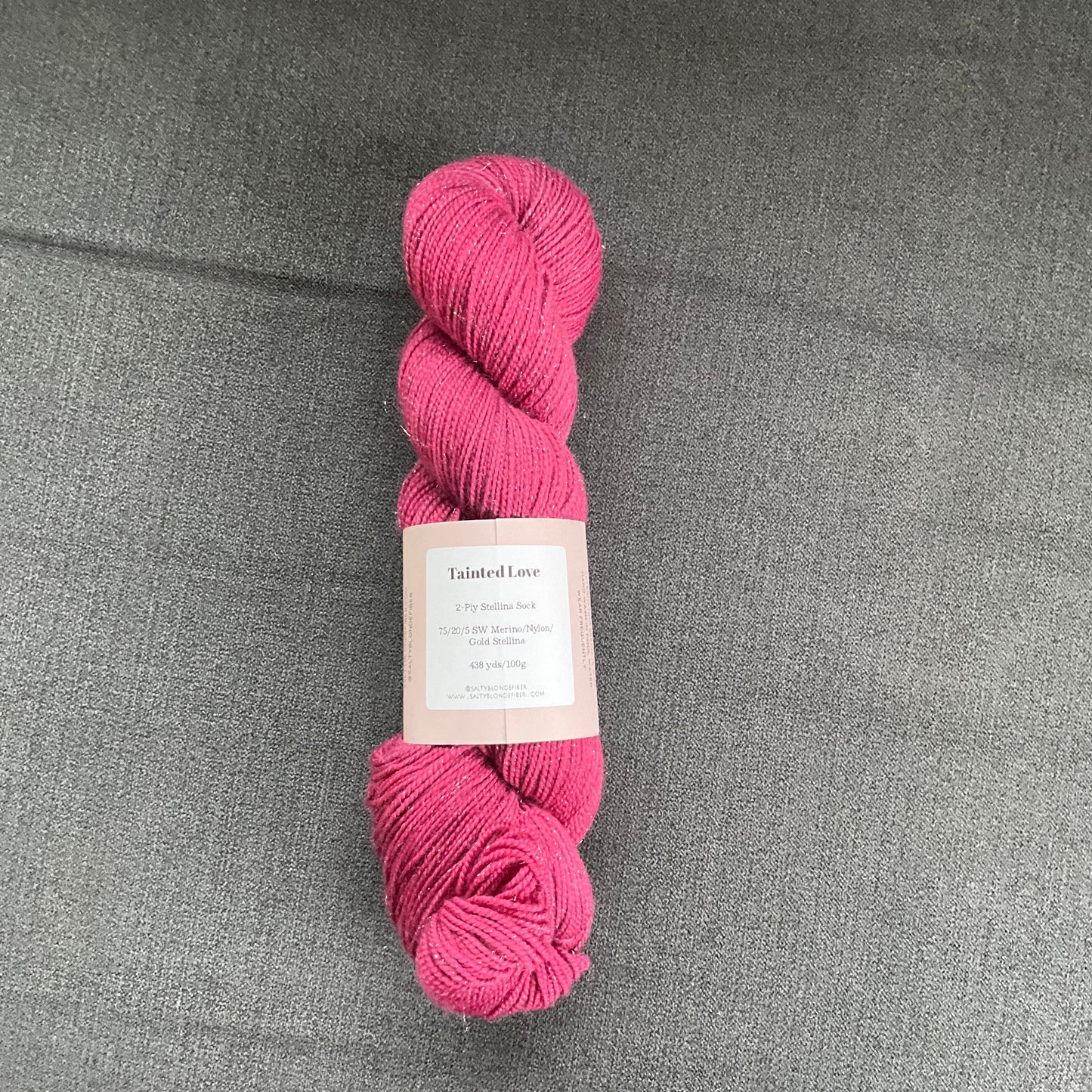 Salty Blond Fibers - Stellina Fingering