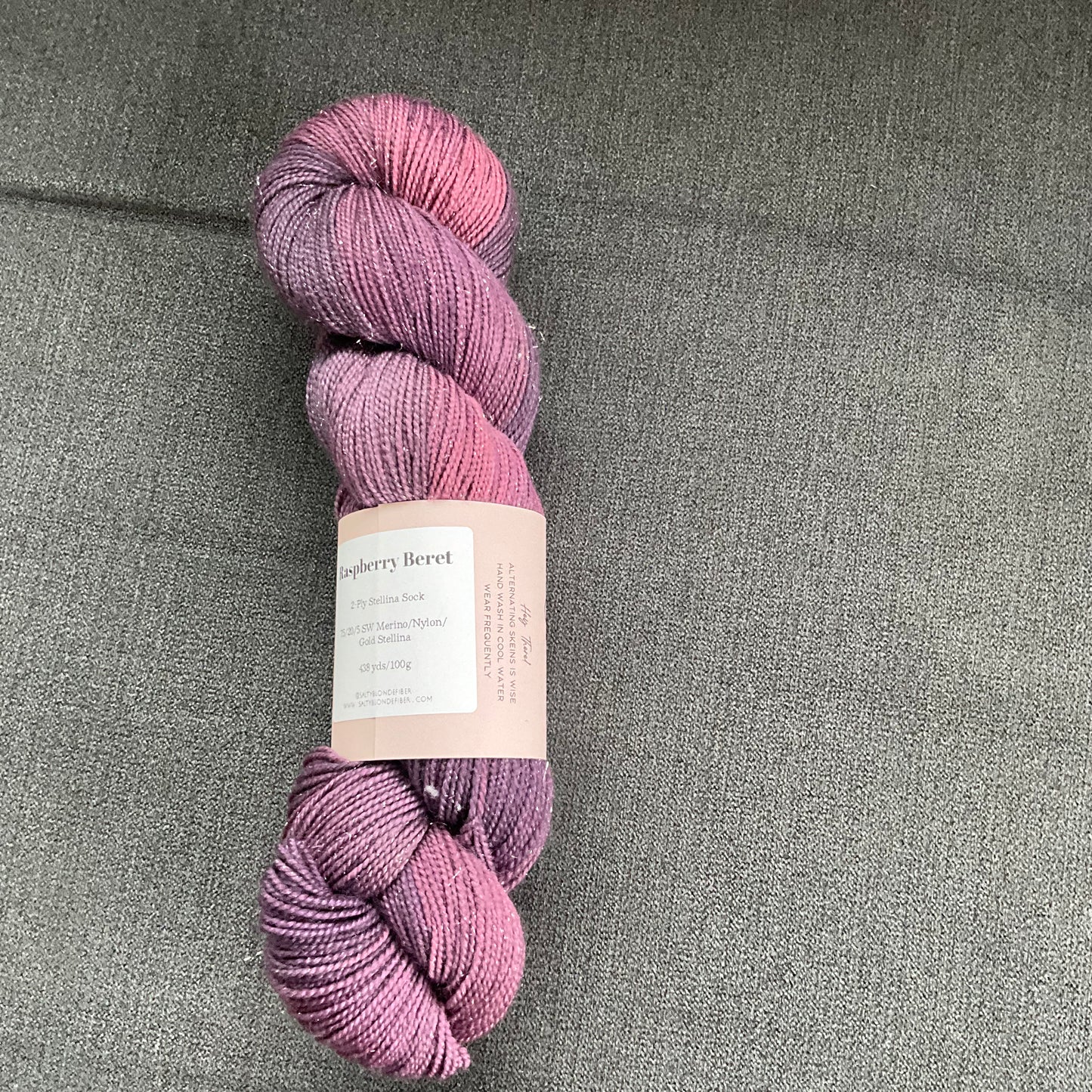 Salty Blond Fibers - Stellina Fingering