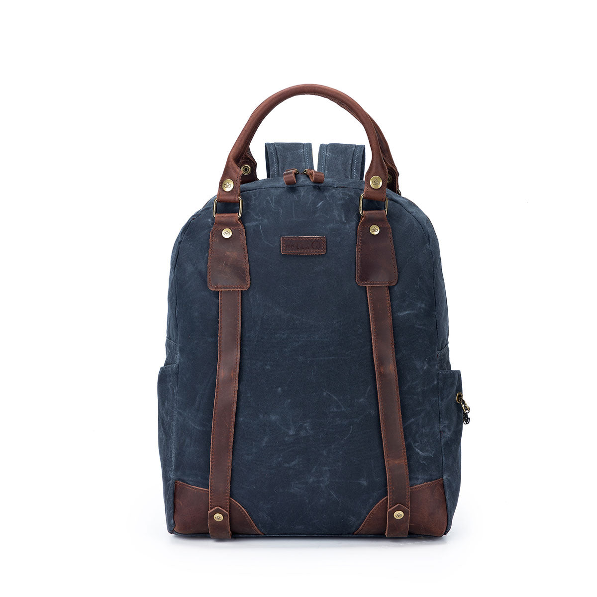 Maker's Canvas Backpack - Navy Gray