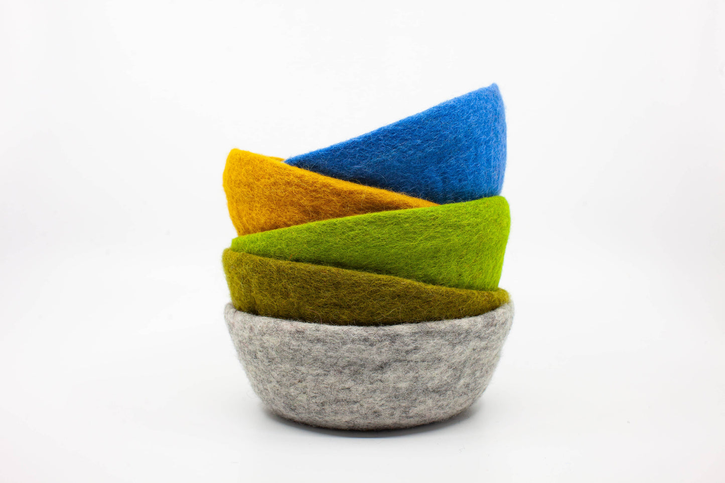 Felt Bowl Pastels-Small | Wool Felt Bowl | Catchall Bowls