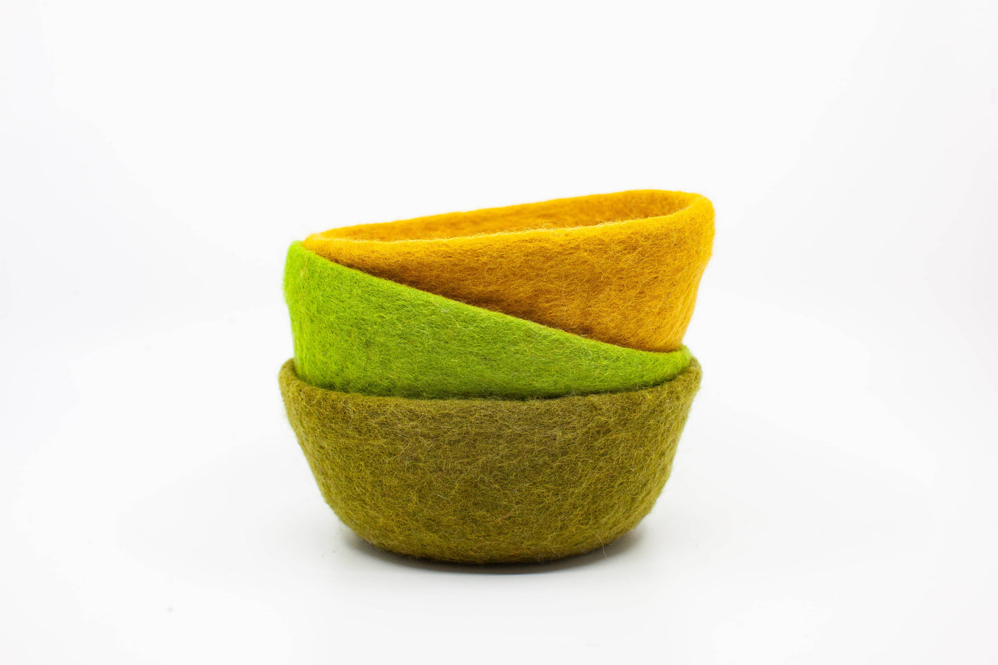 Felt Bowl Pastels-Small | Wool Felt Bowl | Catchall Bowls